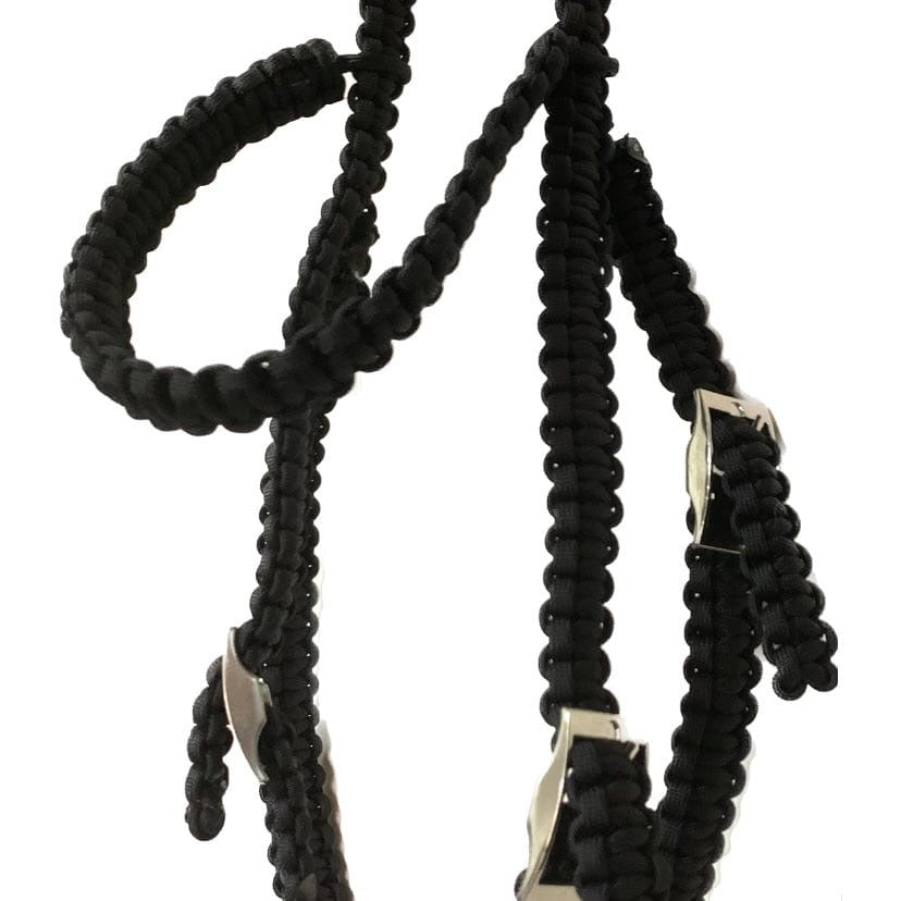 Premium Paracord Side Pull Bridle: Crafted for Comfort