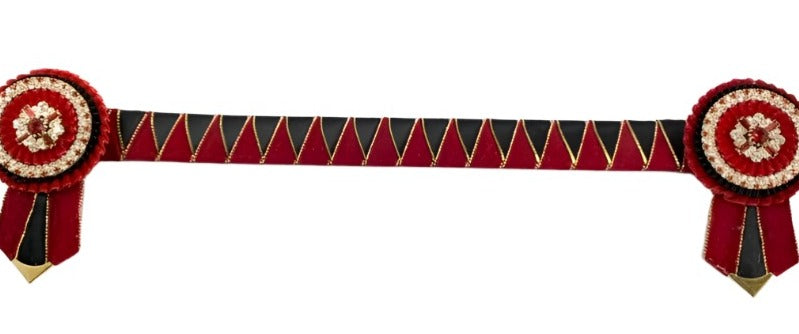 Show-Ready Browband with Sparkling Jewel Highlights