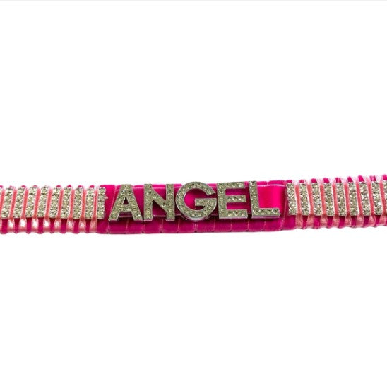 L'Equino Essentials detailed Crystal Personalised Browband