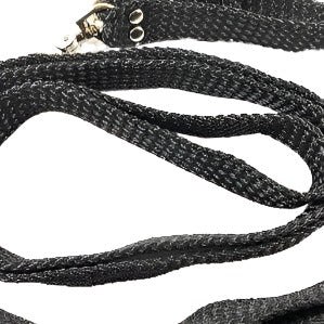 Soft cotton web horse reins with smooth texture and reliable grip for everyday riding.