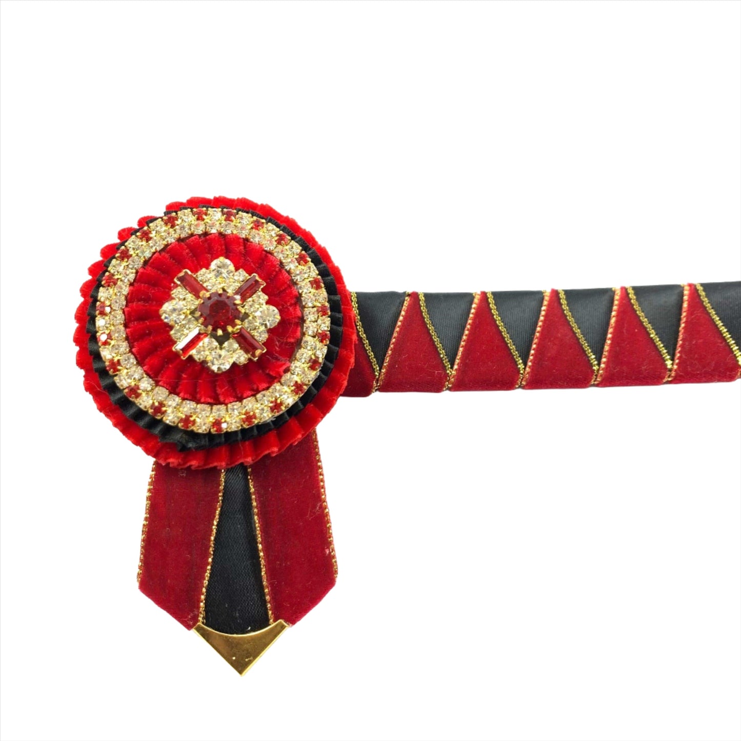 Elegant Show Browband with Handcrafted Design