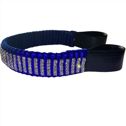 Velvet Crystal Browband - Equestrian Accessories