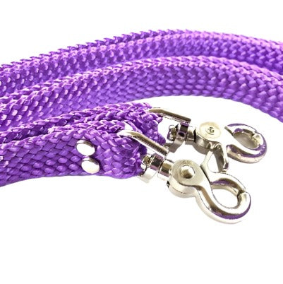 Close Up Purple Reins - L'Equino Essentials