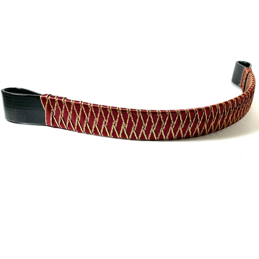 Ribbon Browband, Diamond - Statement Horse Tack